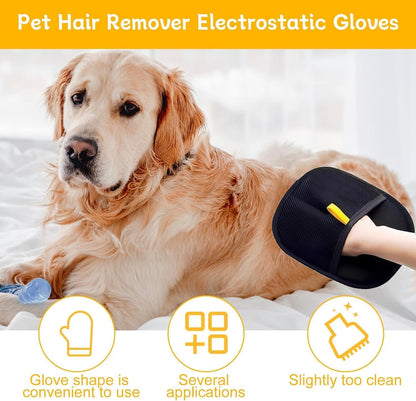 Premium Pet Hair Remover Grooming Glove
